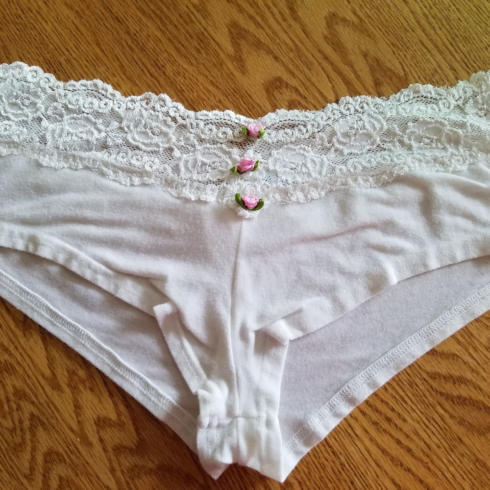 White sexy panties